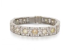 Historisierendes Diamant-Armband