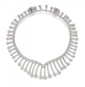 Diamant-Collier "Blume"