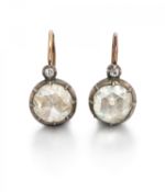 Historischer Diamant-Ohrschmuck