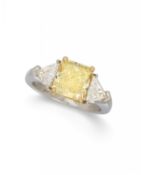 Fancy Yellow Diamant-Ring