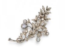 Diamant-Brosche