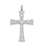Kreuz Diamant-Anhänger