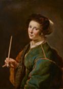 Jan van Bijlert: Junge Frau mit Pfeife