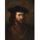 Rembrandt van Rijn: Bildnis eines bärtigen Mannes mit Barett und Goldkette - Bild 1 aus 4
