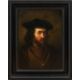 Rembrandt van Rijn: Bildnis eines bärtigen Mannes mit Barett und Goldkette - Bild 2 aus 4