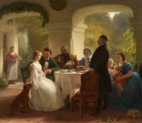 August Heinrich Niedmann: "Der Toast auf das Brautpaar"