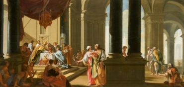 Französische Schule: Beschneidung des Jesuskindes im Tempel