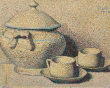 Arthur Segal: Ohne Titel (Stillleben)