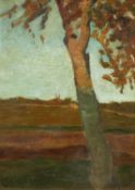 Paula Modersohn-Becker: Birke vor Herbstlandschaft