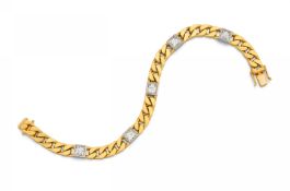 Diamant-Panzerarmband