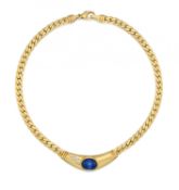 Saphir-Diamant-Panzercollier