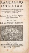 A. Bulifon, Raguaglio istorico. Neapel 1696.