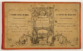 K. Grünwedel, Illustrirter Spaziergang durch München. Folge von 14 kolor. Lithographien. (1864).