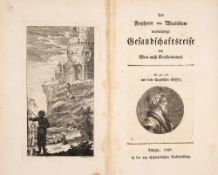W. Wratislaw, Des Freyherrn von Wratislaw merkwürdige Gesandschaftsreise. Leipzig 1786.