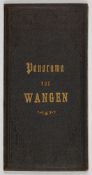 E. Emminger, Panorama vom Bahnhofe in Wangen im Allgäu. Leporello. Um 1850.
