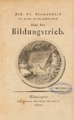 J. F. Blumenbach, Über den Bildungstrieb. Göttingen 1789.