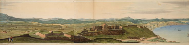 (R. Havell), Panoramic View of Corfu. London 1836.