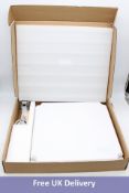 2.4/5 GHz 8 DBi Dual Polarized Flat Panel Antenna, White
