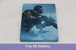 Four Copies of Call of Duty Ghosts Hardened Edition for PC, Game and Steel Case Only, 1x Box damaged