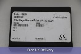 Symmetry WIM 4 Wiegand Interface Module, for 4 Card Readers