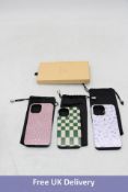 Wireless Charger, 5x IPhone Cases and 2x Air Pod Case Covers