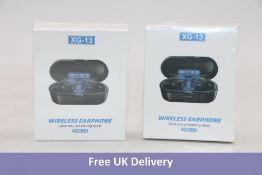 Ten pairs of XG-13 Wireless Earbuds