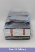 HP OfficeJet Pro 8024 Printer, White/Grey. Box damaged
