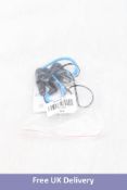 Twenty-one Generic USB Hook Over Earphones, Blue, Not checked