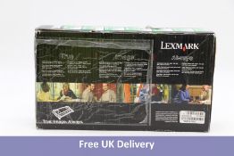 Lexmark C746A1CG Printer Toner, Cyan. Box damaged