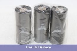 Twelve Rolls of Thermal Transfer Ribbons, B220016500450AO, Black, Size 165mm X 450m. Box damaged