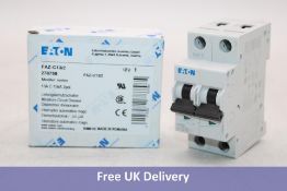 Four Eaton 278758, 13 A 2P, Circuit Breakers