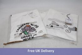Three Carhartt T-Shirts to include 1x Smart T-Shirt, White/Multi, Size XL, 1x Brown Duck, White/Brow