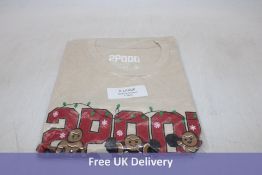 Five 2P00D Bulking Season T-Shirts, Multi, Size XL