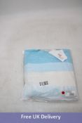 American Vintage Long Sleeve Imprime Sweater, Blue/White/Green, Size S