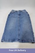 Diesel De Ronny Gonna Denim Skirt, Blue, Size 26. Used
