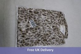 Hartford Cinema Leopard Print Top, Multi, Size 2