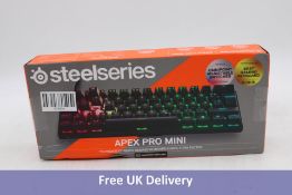 SteelSeries Apex Pro Mini Mechanical Gaming Keyboard. Box damaged