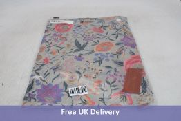 Missoni Home Set of 2 Dual Sided Floral Zig Zag Placemats, Grey/Multi, Size 35 X 48cm