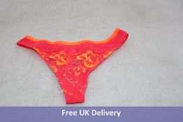 Primadonna Devdaha Thong, Pink Tropicana, Size S
