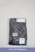 Salomon Unisex CROSS RUN Pants, Black, Size M