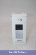 Ring 2nd Gen Video Doorbell, Boxed with Accessories, Signs of Use, Unlocked.