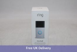 Three Ring 2nd Gen 5UM5E5 Video Doorbells. Used, Good Condition, Unlocked, Units Only, Some Signs of