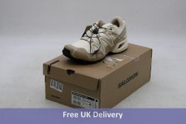 Salomon Speedcross 3 GTX Trainers, Vanilla Ice/White Pepper/Feather Grey, UK 8. Box damaged