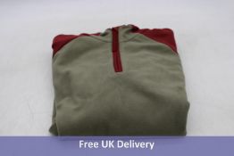 BMW Motorrad Fleece Sweater GS, Burgundy, Size M