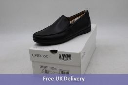 Geox U Siron Shoes, Black, UK 8. Box damaged