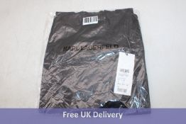 Karl Lagerfield Short Sleeve Sweat Shirt, White, Size S