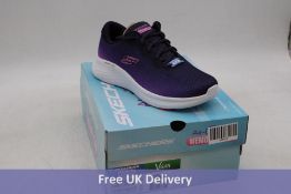 Skechers Lite Pro Fade Out Trainers, Navy/Hot Pink/White, UK 4.5. Box damaged