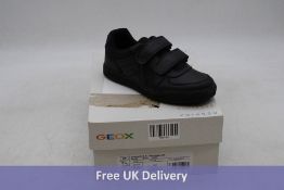 Geox Kids J Arzach Shoes, Black, UK 2.5. Box damaged