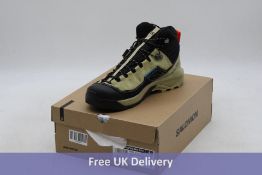 Salomon X Ultra Alpine Mid GTX Boots, Sponge/Black/Red Orange, UK 9.5