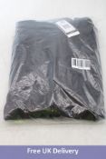 Adidas Designed for Training Woven Full Zip Jacket, Black, Size XXL
